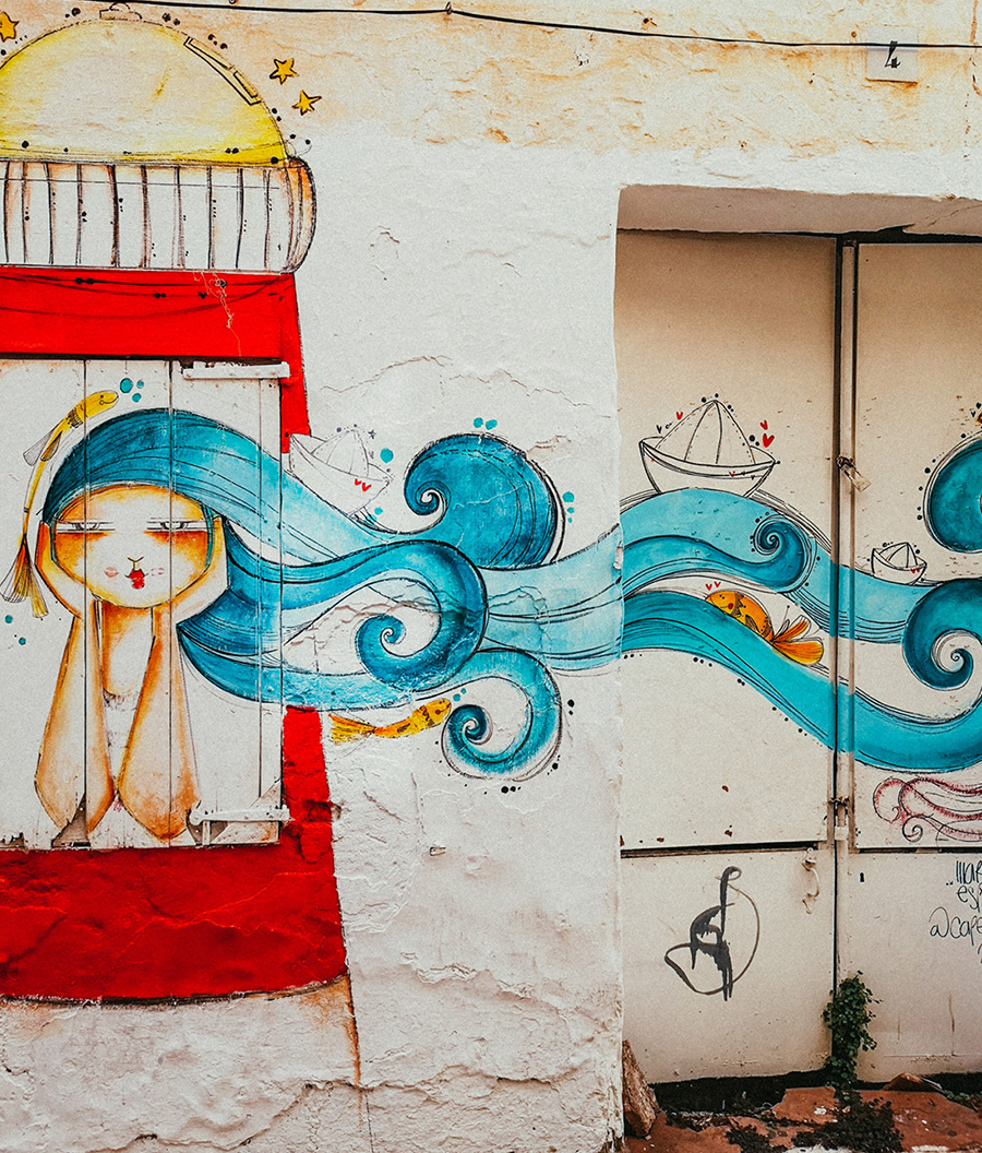Street art en Ciudadella